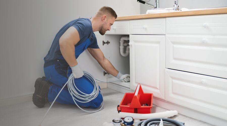 Local annual plumbing maintenance in Garfield, KS
